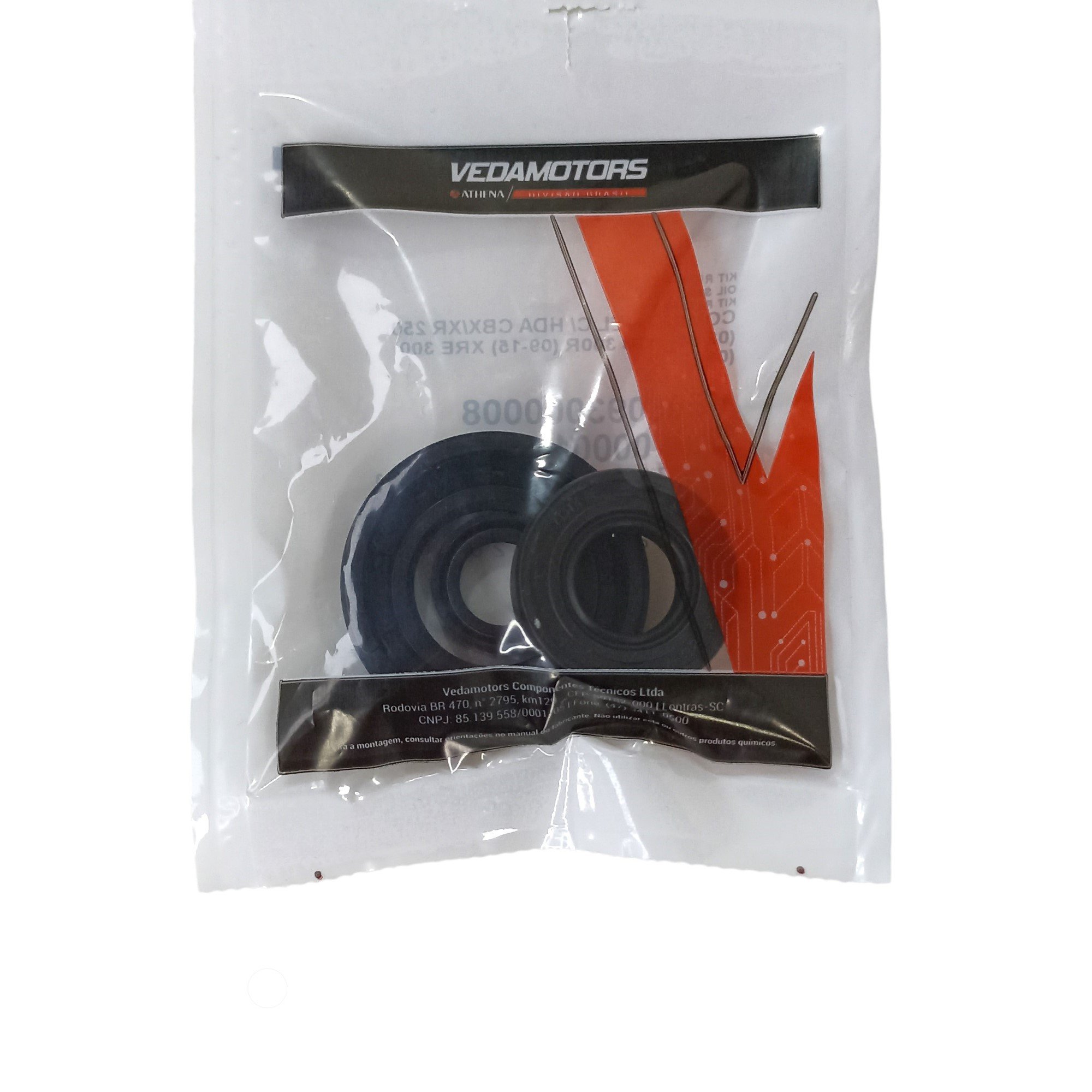 Kit Retentor Motor Cb300 2009 a 2015 Cbx250 Twister Xr250 Tornado