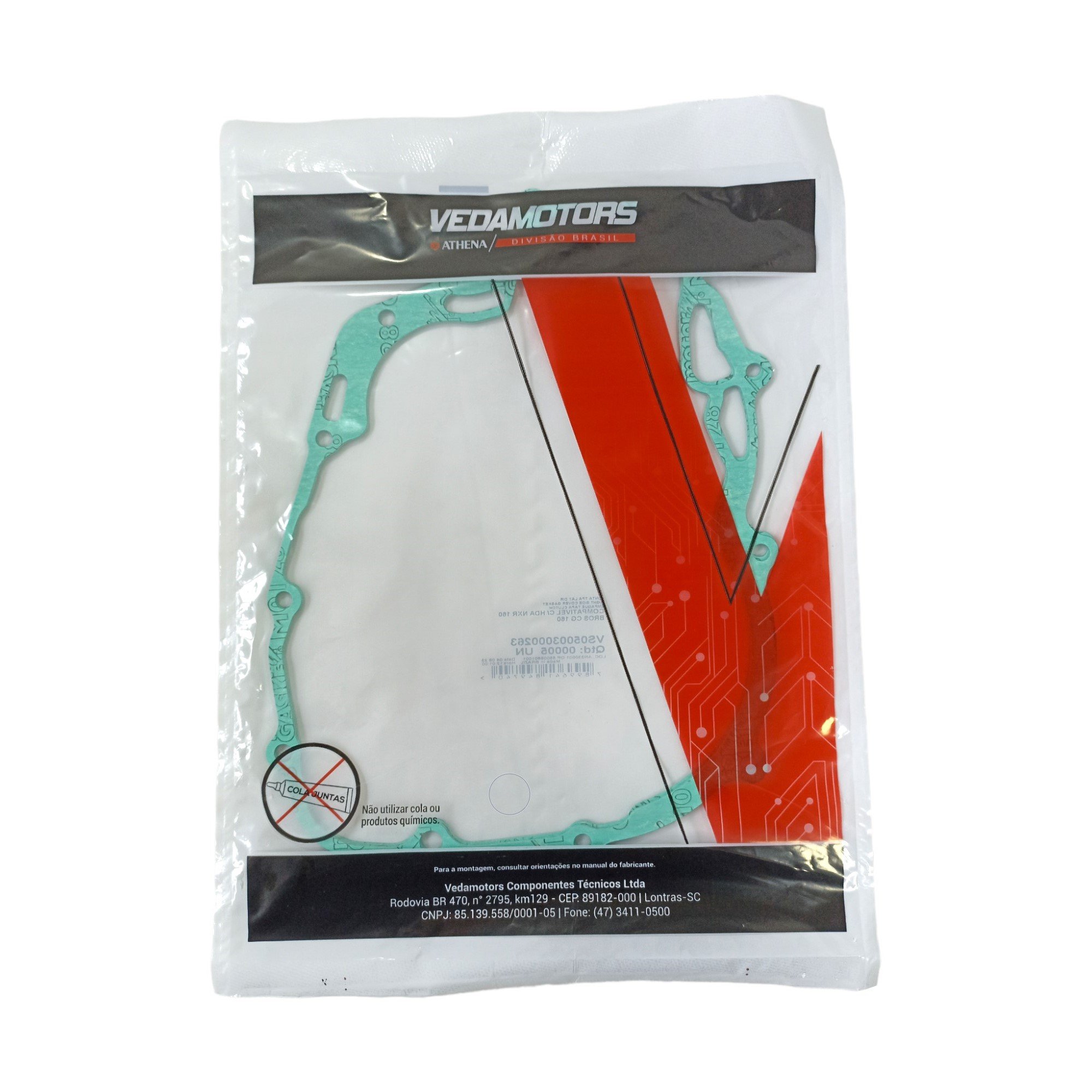 Junta Tampa Lateral Direita Cg 160 Cargo Cg 160 Fan Cg 160 Start