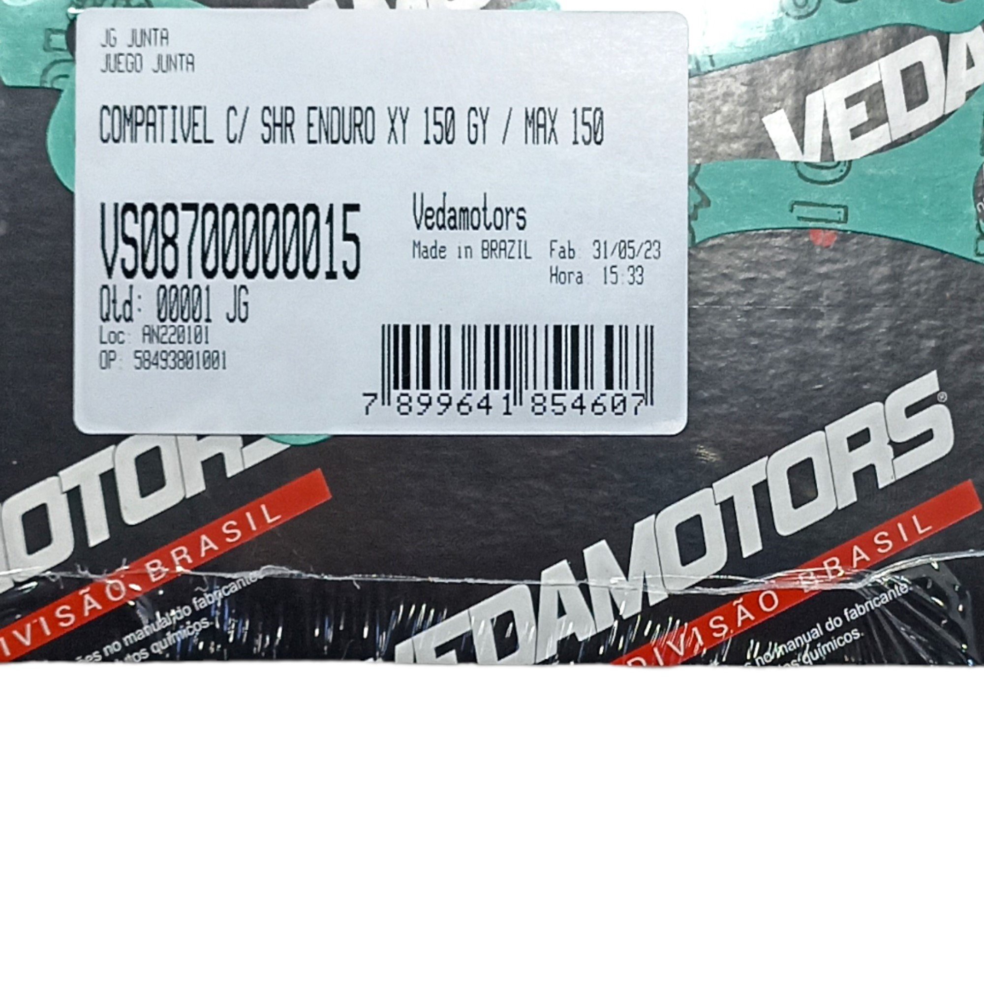 Junta Motor Completo Xy 150 Gy Enduro Xy 150 Max