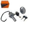 90264180 kit chave ignicao cbx250 twister 2001 2002 2003 2004 2005 3 pecas chave longa 7