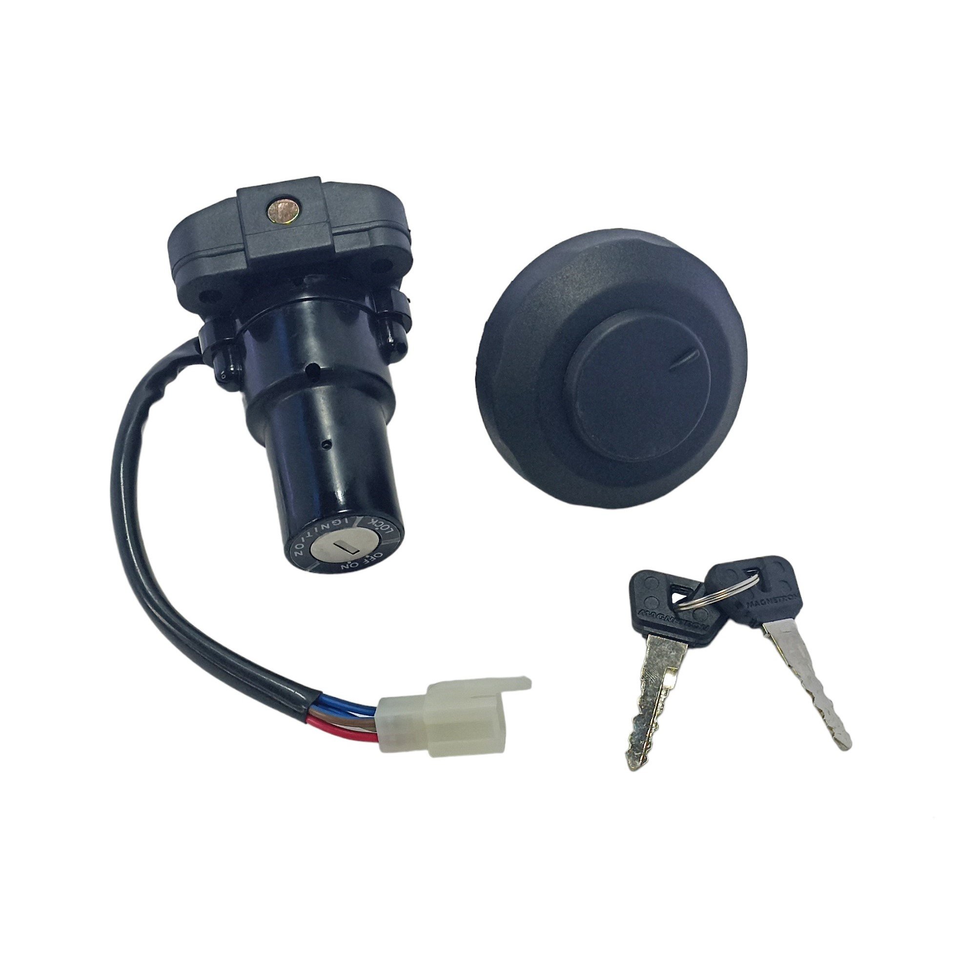 IG00156 YAMAHA チップ Kit Contato Chave Ignição YBR 125 XTZ 125 2006 Até 2008 - MotoBR