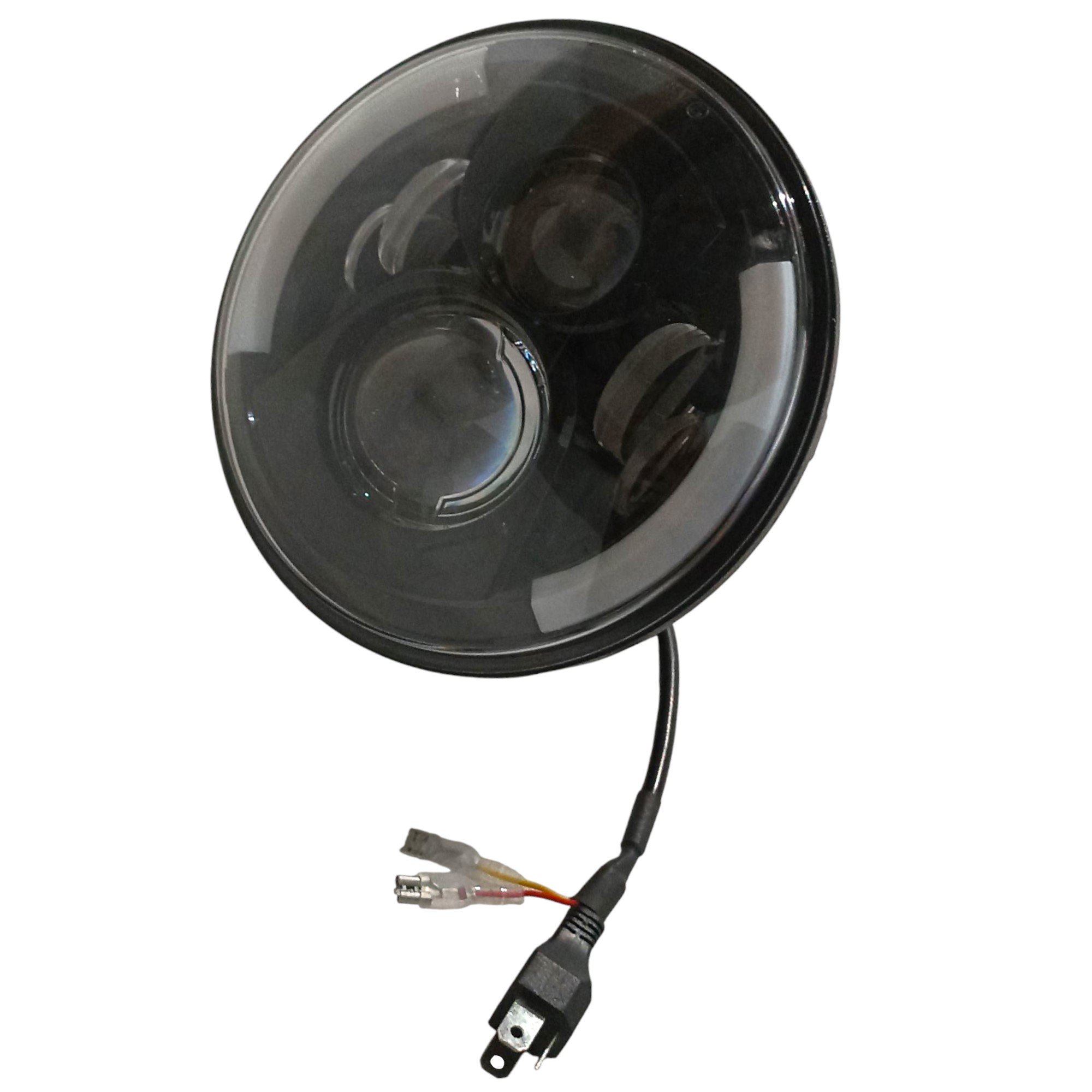 Kit 2 Farol Led Universal Fusca Kombi Jeep Troller Chevette