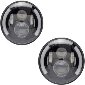 laq1295016x2 kit 2 farol led universal fusca kombi jeep troller chevette
