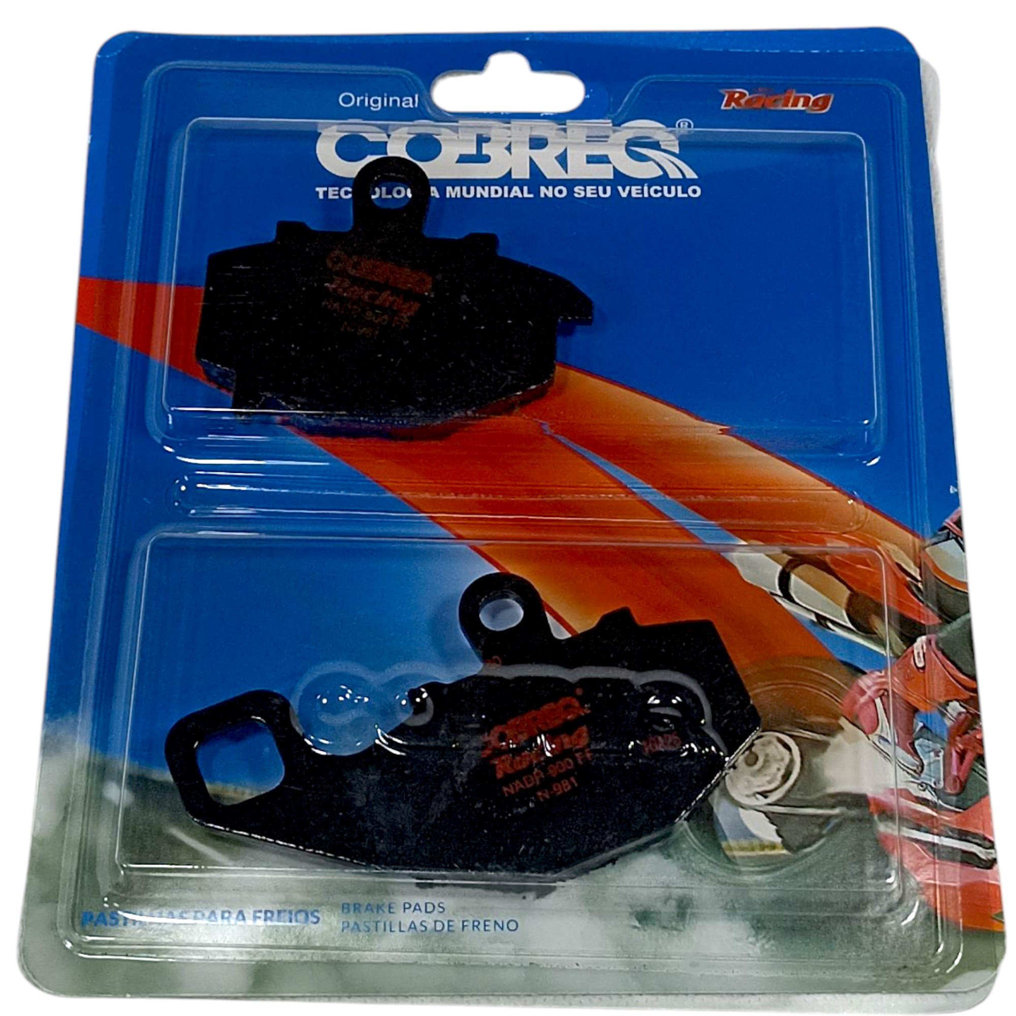 Pastilha Freio Traseira Zx 6 R 600 Ninja 2003 a 2006 Zx 10 R 1000