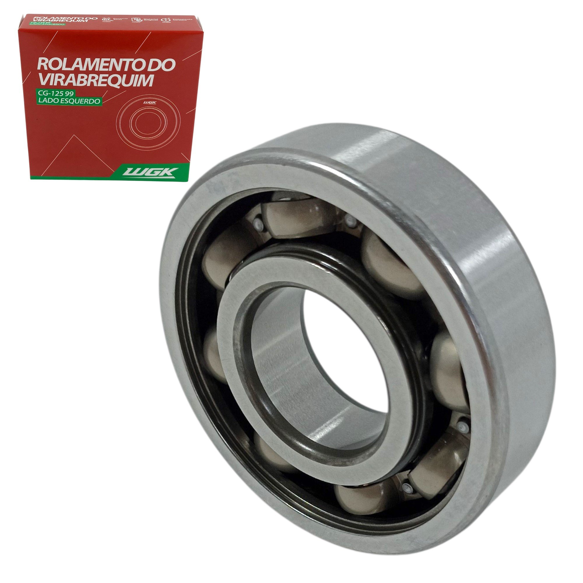 Rolamento Virabrequim 6328 NS-L 2 18x68x28 Cg 125 1976 a 1999 Xl